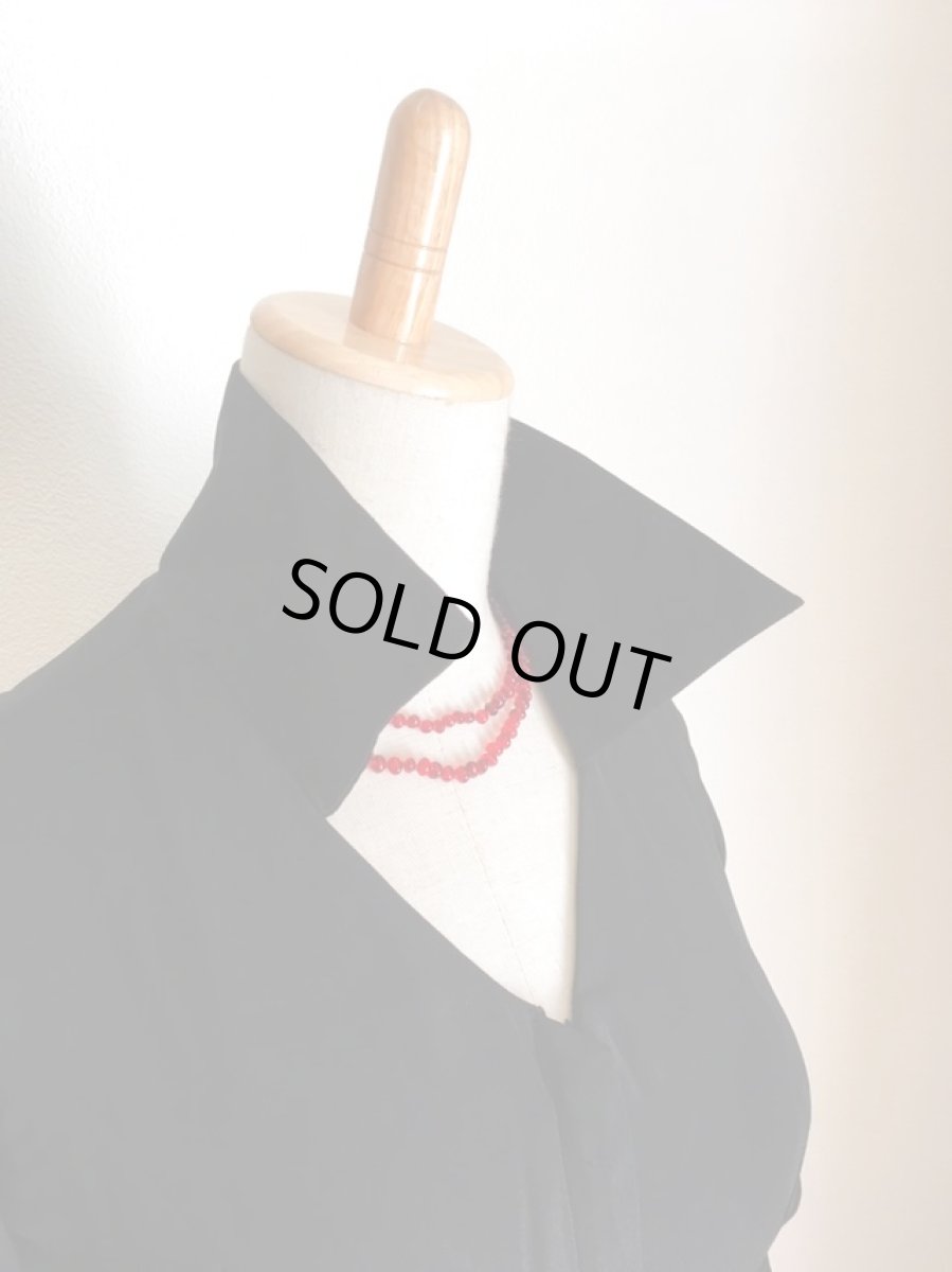 画像4: フロントジッパー、ブラック (4)