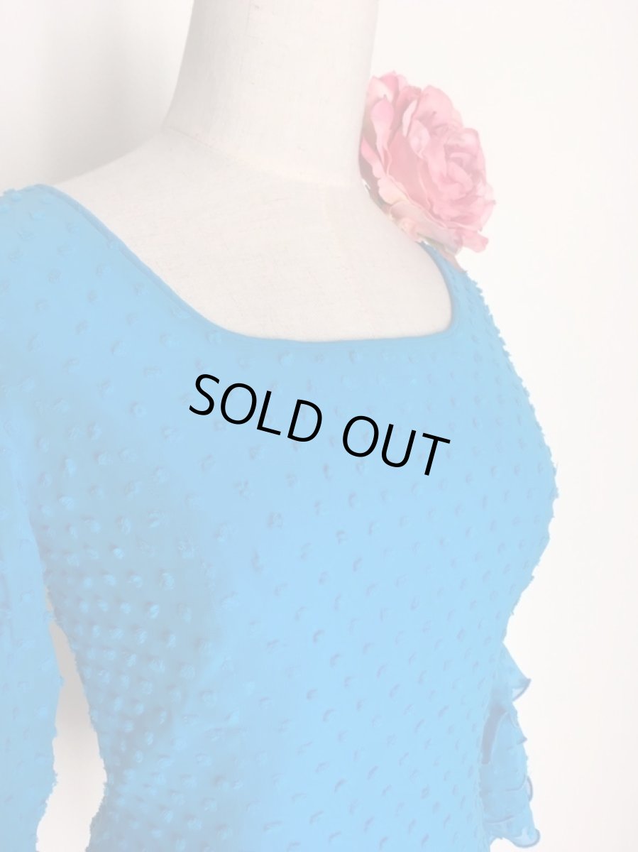 画像3: ブラウス、ブルー (3)