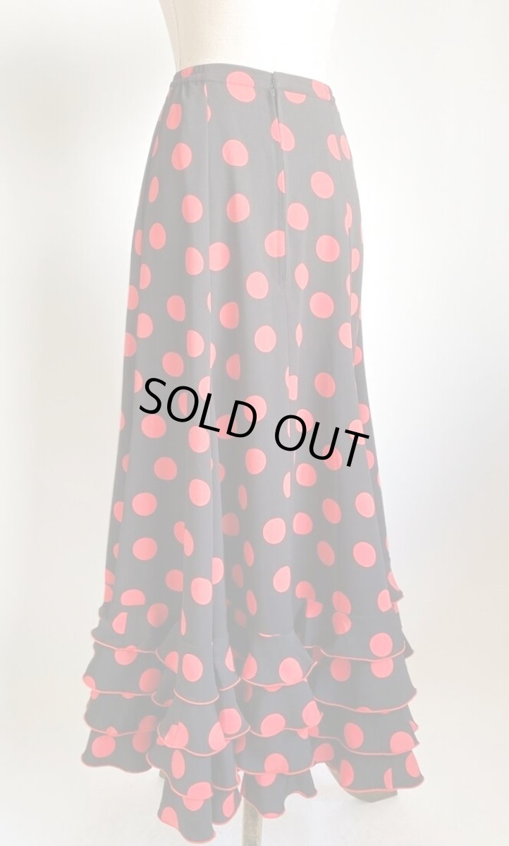 画像6: 《即納品》スペイン生地4段フリル (6)