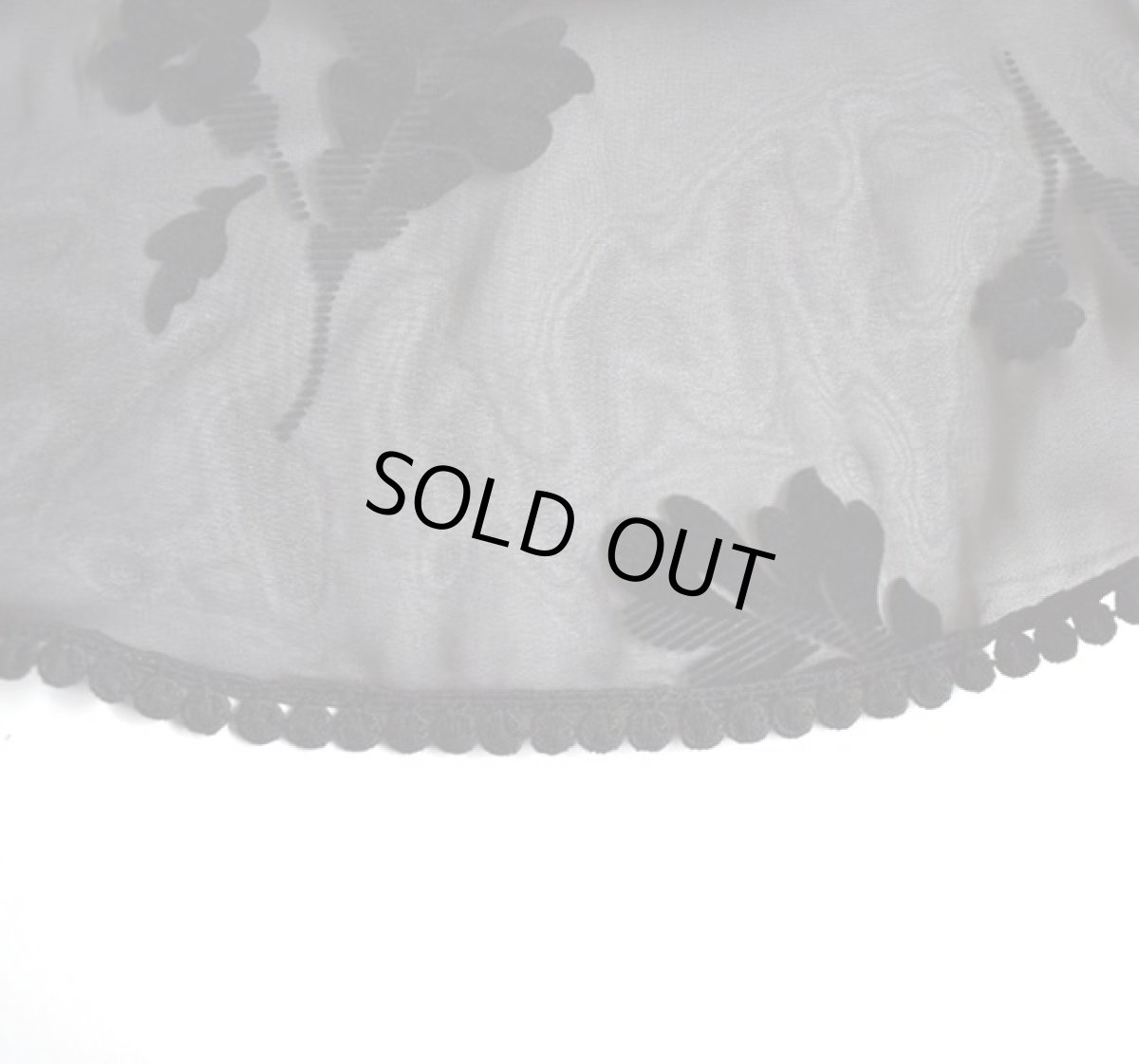 上から2段目のフロッキー生地のアップ。