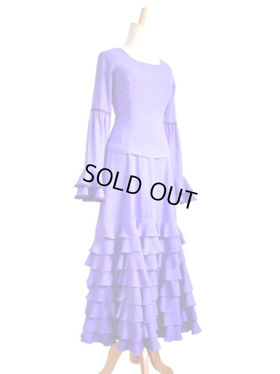 画像2: ツーピースドレス_ラベンダー (2)