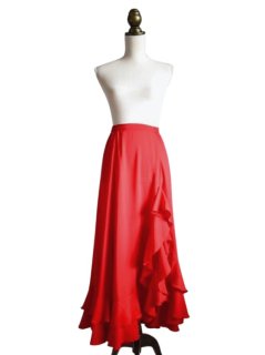 【美品 フラメンコ衣装】ブラウン あとりえaiai ファルダ スカート ボランテ フラメンコ衣装あとりえあいあい テーラーメイド商品や各種小物
