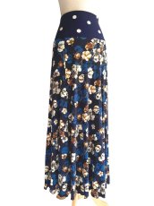 画像2: 一掃SALE《即納品》美☆ストレッチ・ファルダ、ネイビー (2)