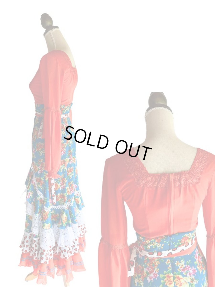 画像4: 《即納品》ツーピースドレス、Mサイズ (4)