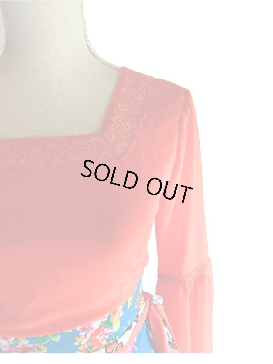 画像6: 《即納品》ツーピースドレス、Mサイズ (6)