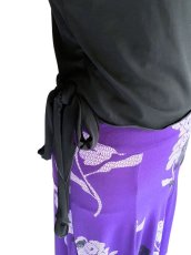 画像5: 《即納品》カシュクール、ニット素材、ブラック、Mサイズ (5)