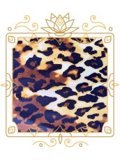 画像6: 《即納品》美☆ストレッチ・ファルダ、イエローレオパード (6)