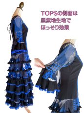 画像4: 《即納品》フラメンコドレス、Mサイズ (4)