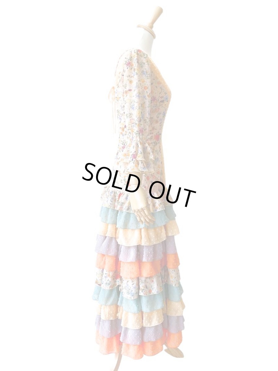 画像8: フラメンコドレス、Lサイズ、1点物 (8)