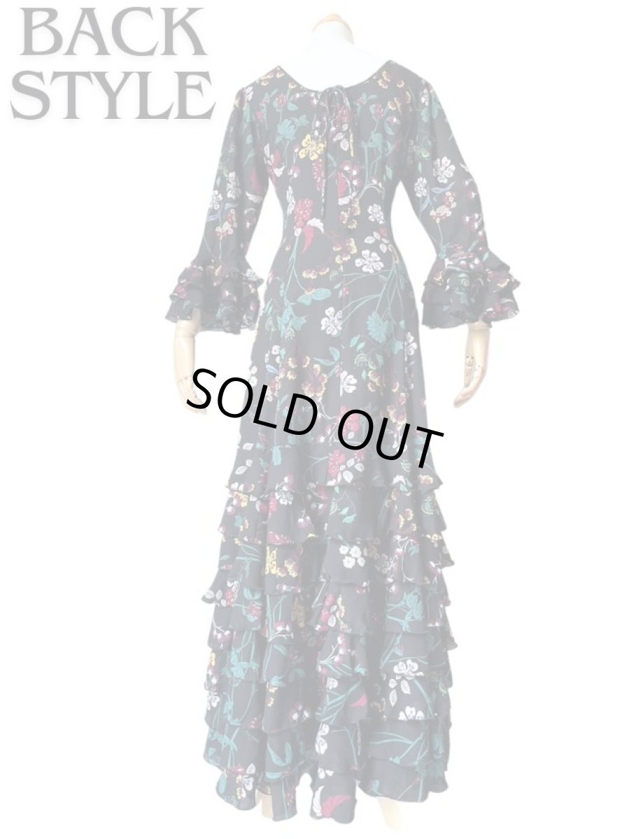 画像5: フラメンコドレス、Lサイズ (5)