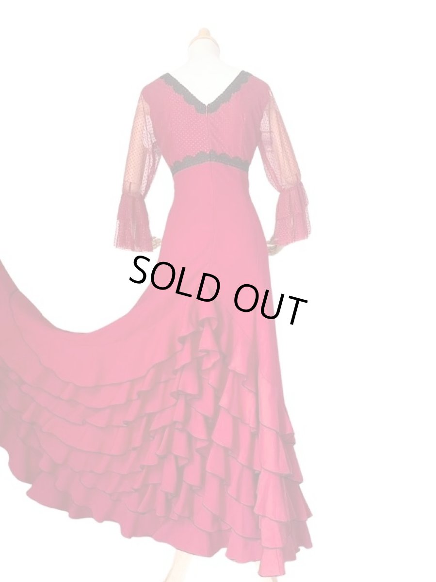 画像6: 《即納品》フラメンコドレス、Lサイズ (6)