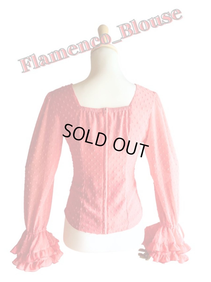 画像5: ブラウス、サーモンピンク、M (5)