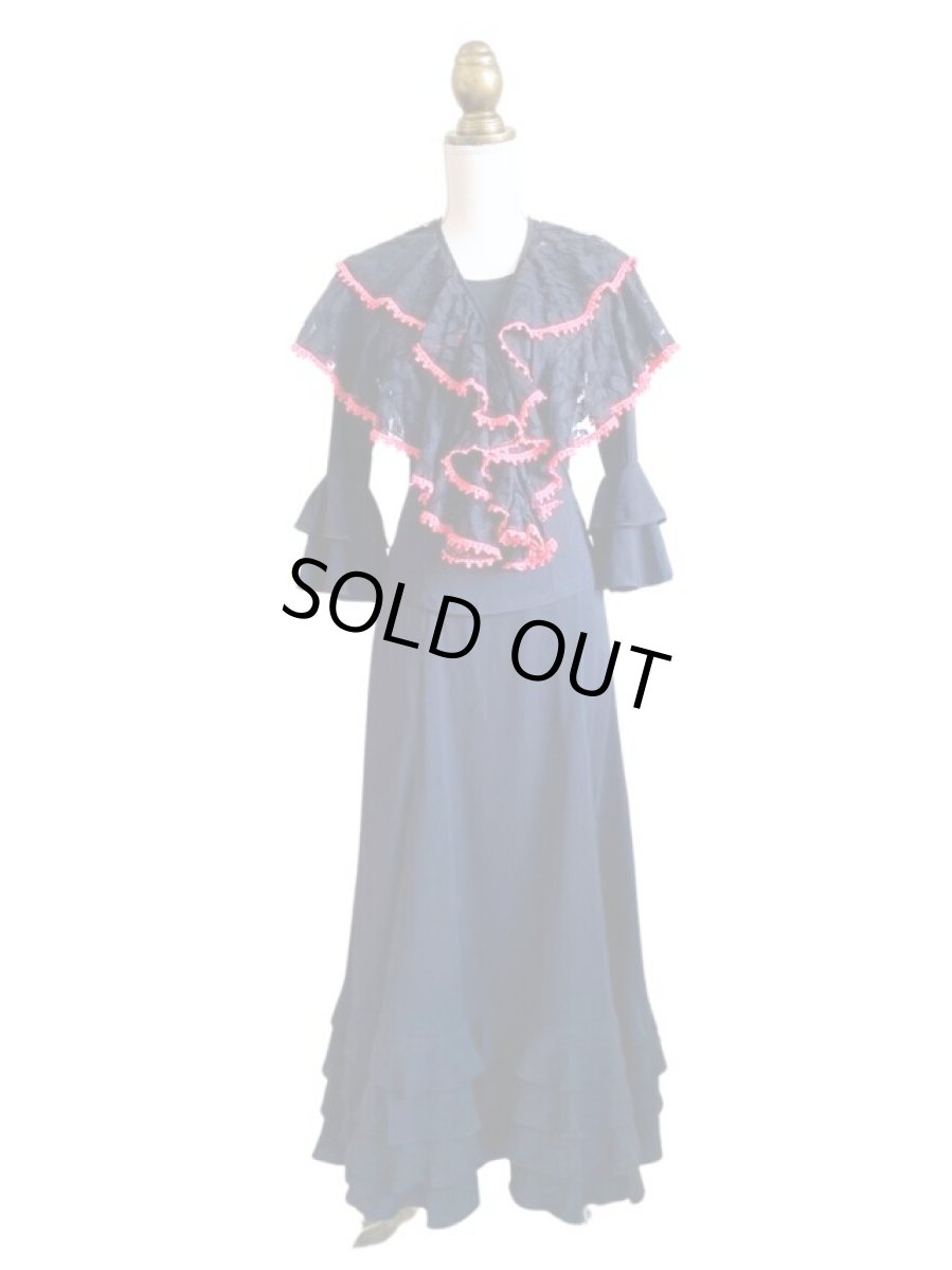 画像3: 《即納品》ボランテ・シージョ、リーフ柄レース (3)