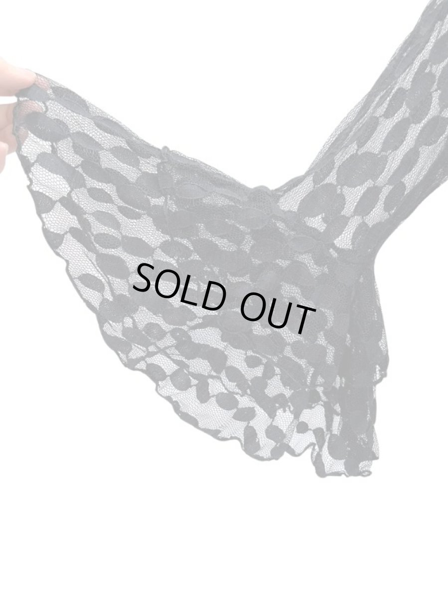 画像4: ニットのかぶりブラウス (4)