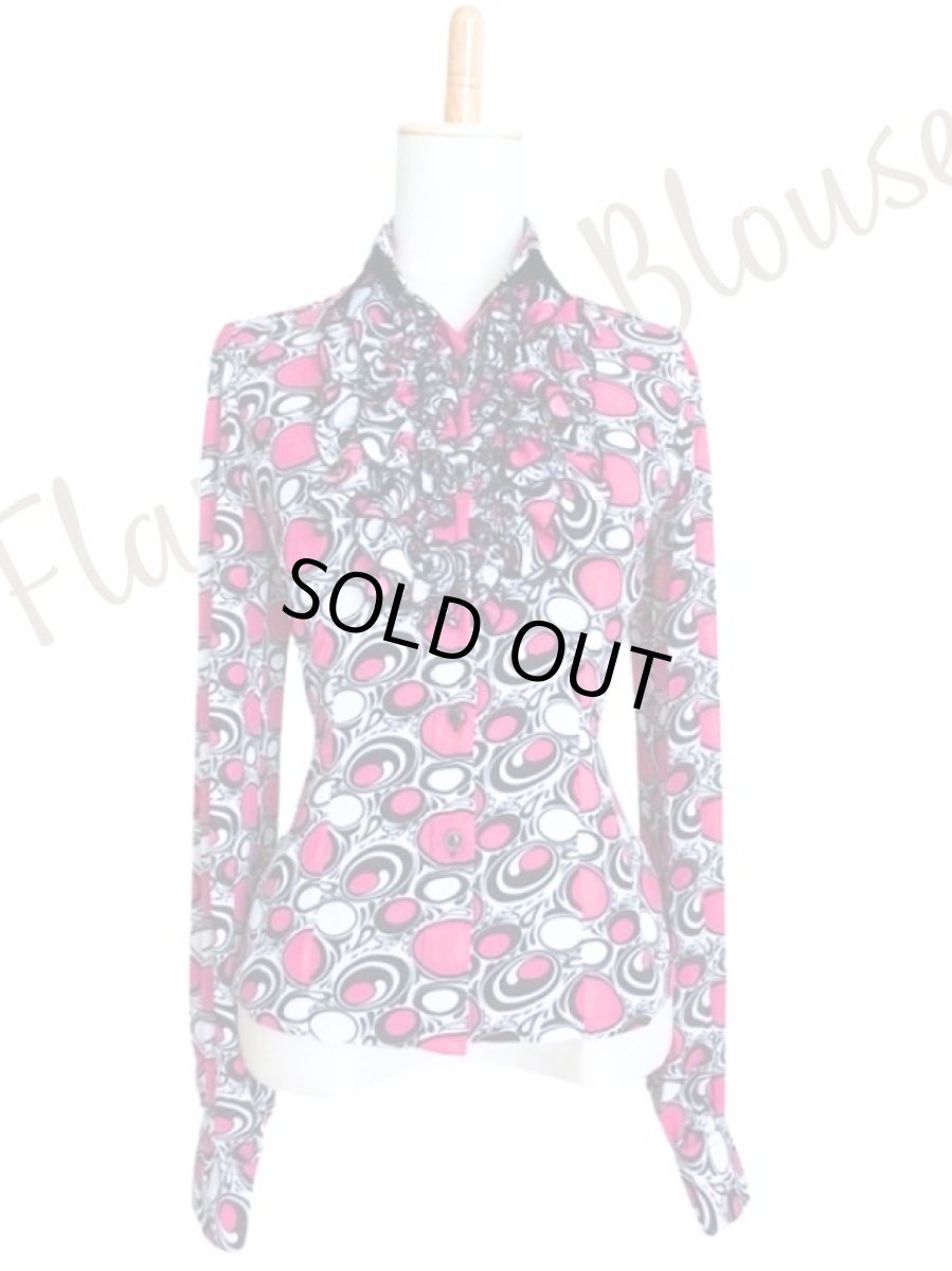 画像2: 在庫SALE《即納品》マニッシュブラウス、ピンク (2)