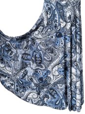 画像3: 《即納品》美☆ストレッチ・ファルダ、グレー×ペイズリー (3)