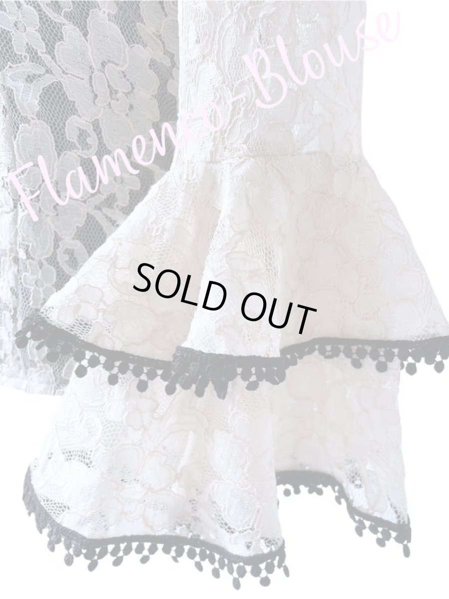 画像4: SALE《即納品》ベージュレース生地、Mサイズ (4)