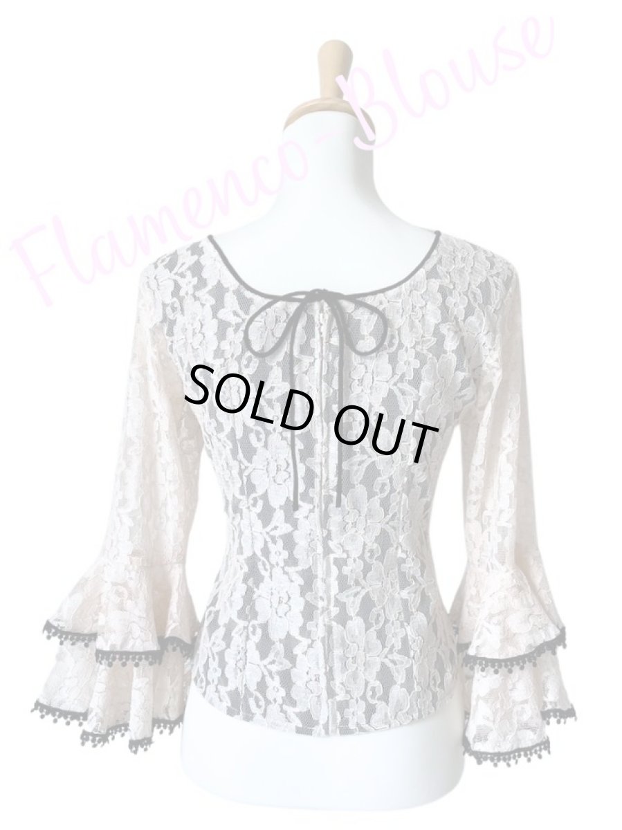 画像3: SALE《即納品》ベージュレース生地、Mサイズ (3)