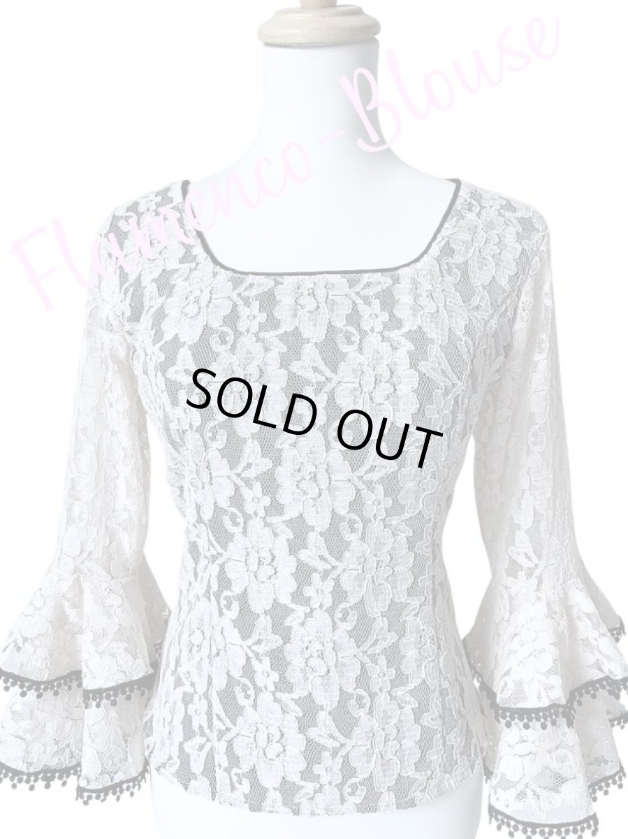 画像2: SALE《即納品》ベージュレース生地、Mサイズ (2)