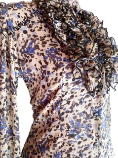 ブルー - フラメンコドレスショップ「あとりえ*あいあい」