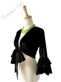 フラメンコ衣装　ボレロ付きファルダ フラメンコ衣装あとりえあいあい テーラーメイド商品や各種小物