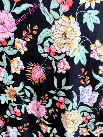 画像2: 《即納品》美☆ストレッチ・ファルダ、ワイルドフラワー