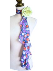 画像1: 一掃SALE《即納品》スカーフ、スパイラル (1)