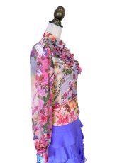 画像4: マニッシュブラウス、フラワー (4)