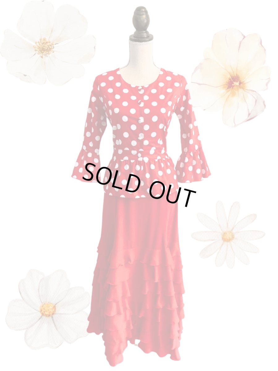 画像2: 《即納品》ジャケットブラウス、コットン、Mサイズ (2)