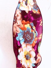 画像2: 《即納品》スカーフ、ストレート、あかむらさき (2)