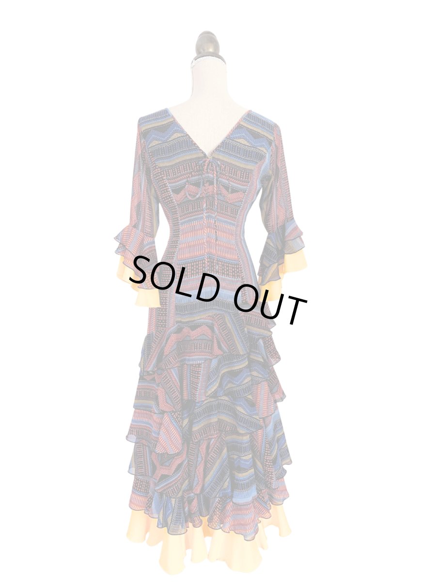 画像2: フラメンコドレス、Mサイズ (2)