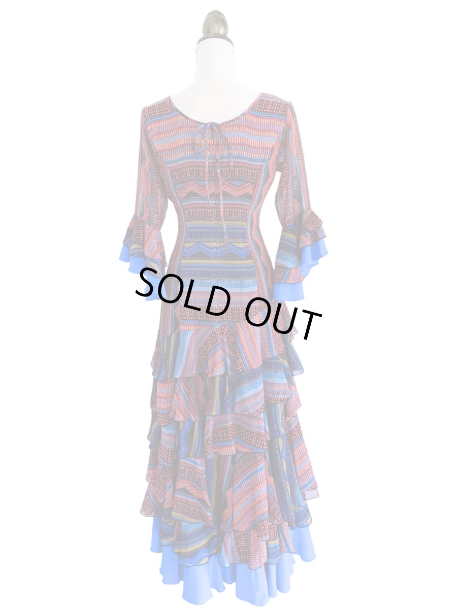 画像4: フラメンコドレス、Mサイズ (4)