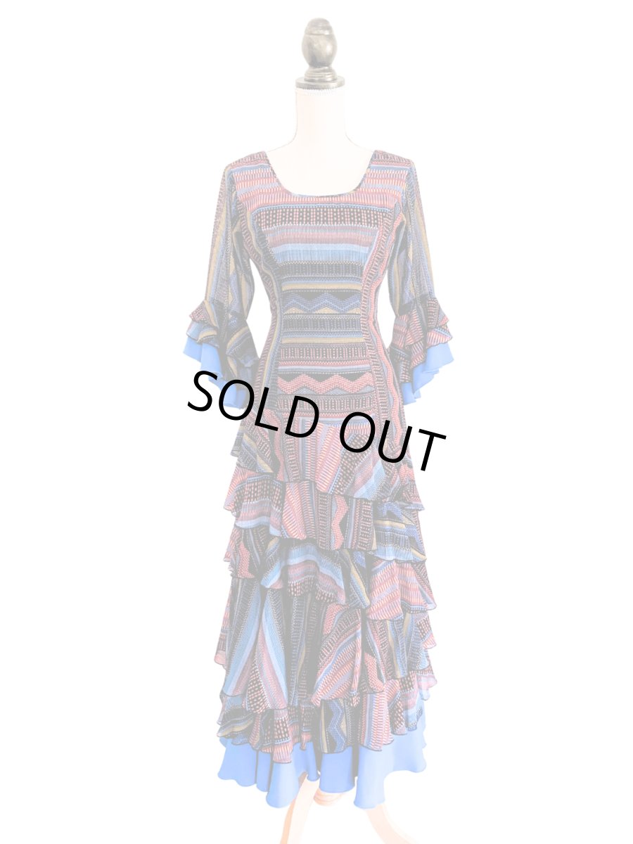 画像2: フラメンコドレス、Mサイズ (2)