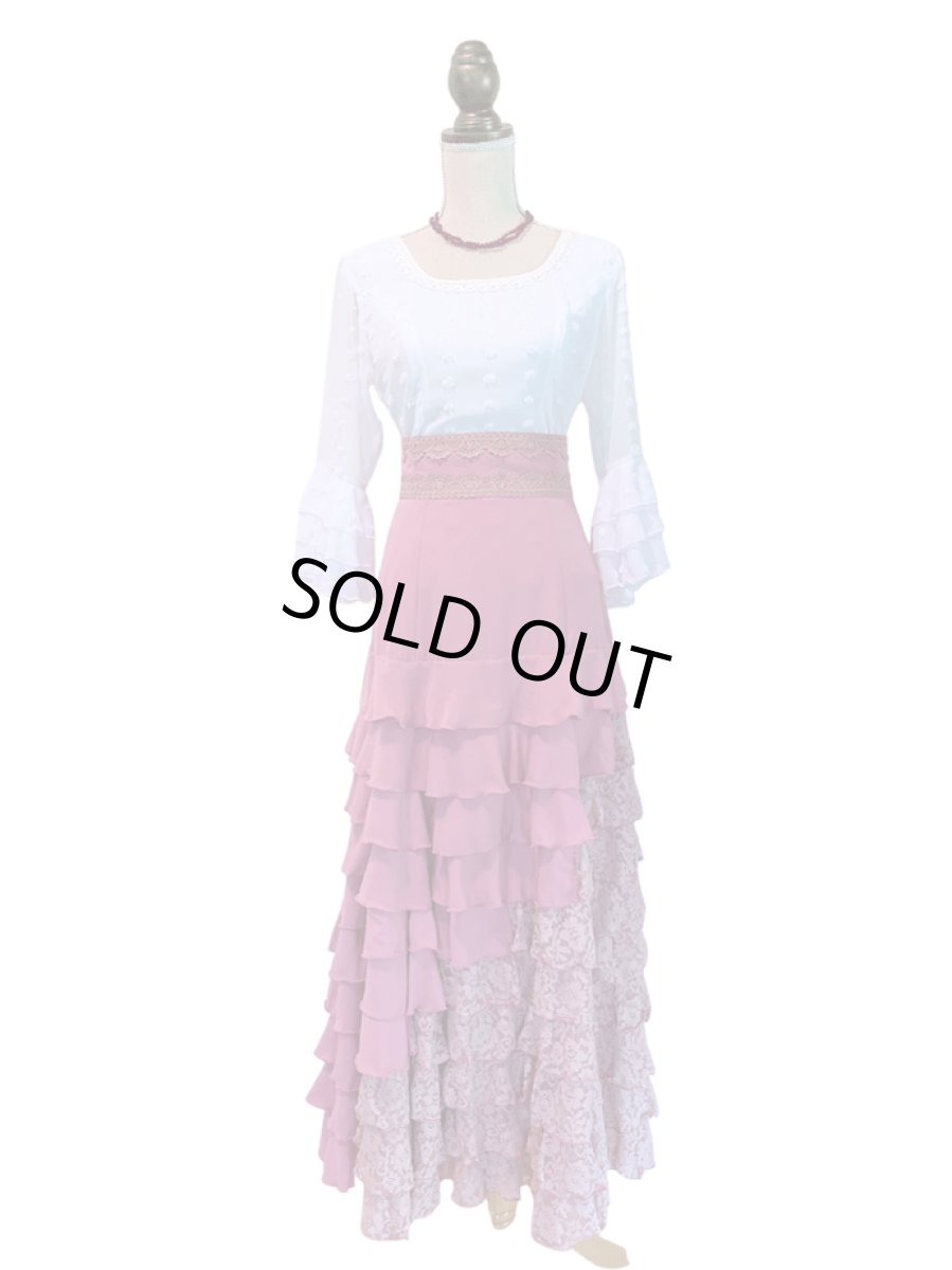 画像8: ブラウス、ビック立体水玉、ホワイト (8)