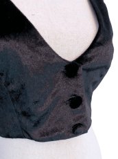 画像2: 《即納品》チャレコ、Black、ボタン (2)