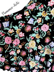 画像2: 10%OFF《即納品》美☆ストレッチ・ファルダ、ワイルドフラワー (2)