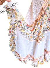 画像5: 《即納品》ラップファルダ、ピーチ＆ベージュカラー、1点もの♪ (5)