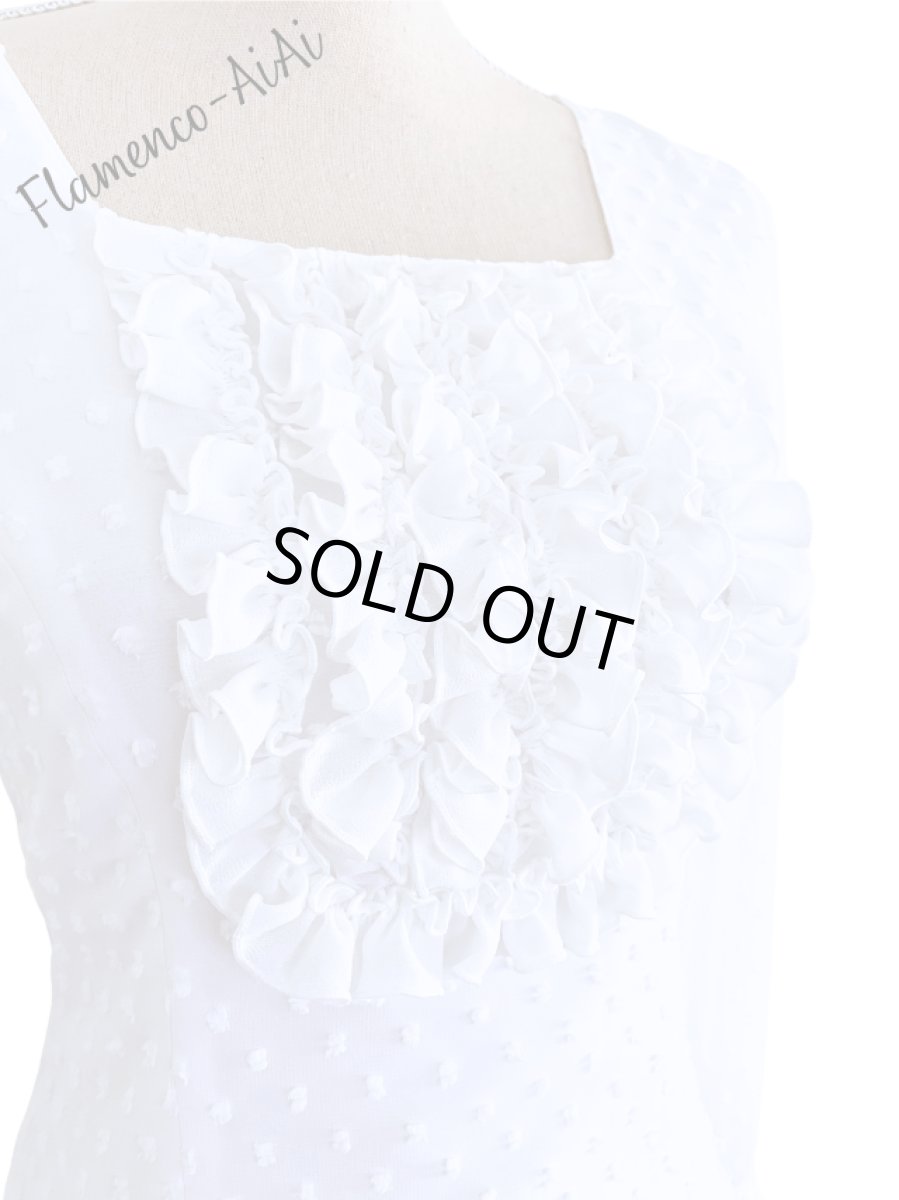 画像3: 在庫処分SALEブラウス、オフホワイト (3)