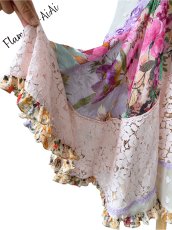 画像3: 《即納品》ラップファルダ、ピーチ＆ベージュカラー、1点もの♪ (3)