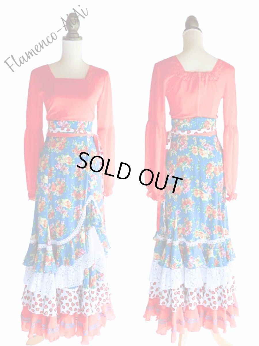 画像1: 《即納品》ツーピースドレス、Mサイズ (1)