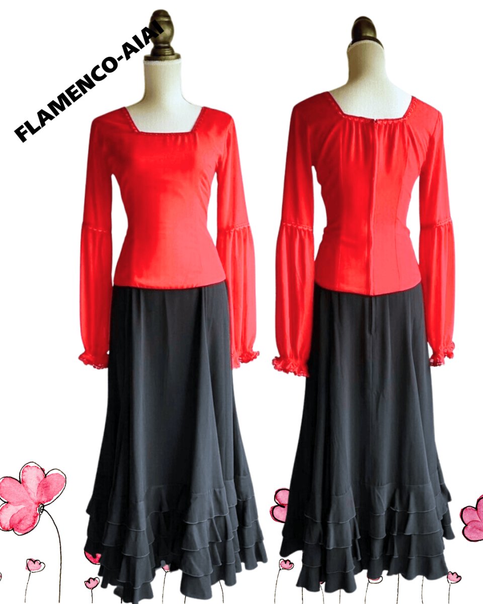 画像7: ロングスリーブ、レッド (7)