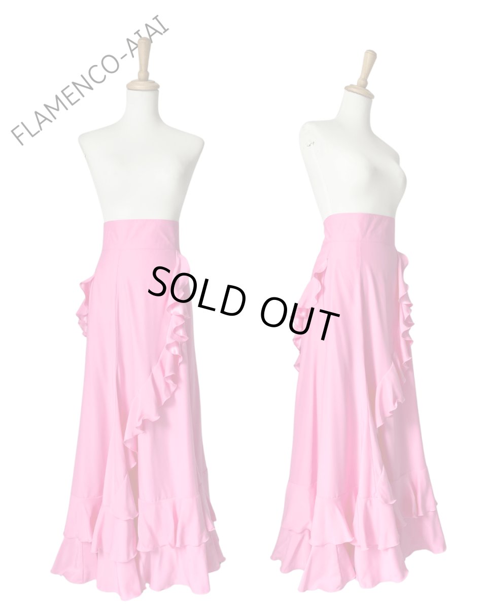 画像3: ハイウエストファルダ、斜めフリル２本、裾フリル2段 (3)