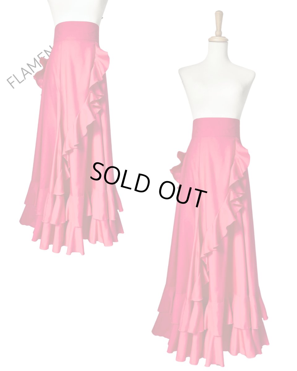 画像8: ハイウエストファルダ、斜めフリル２本、裾フリル2段 (8)