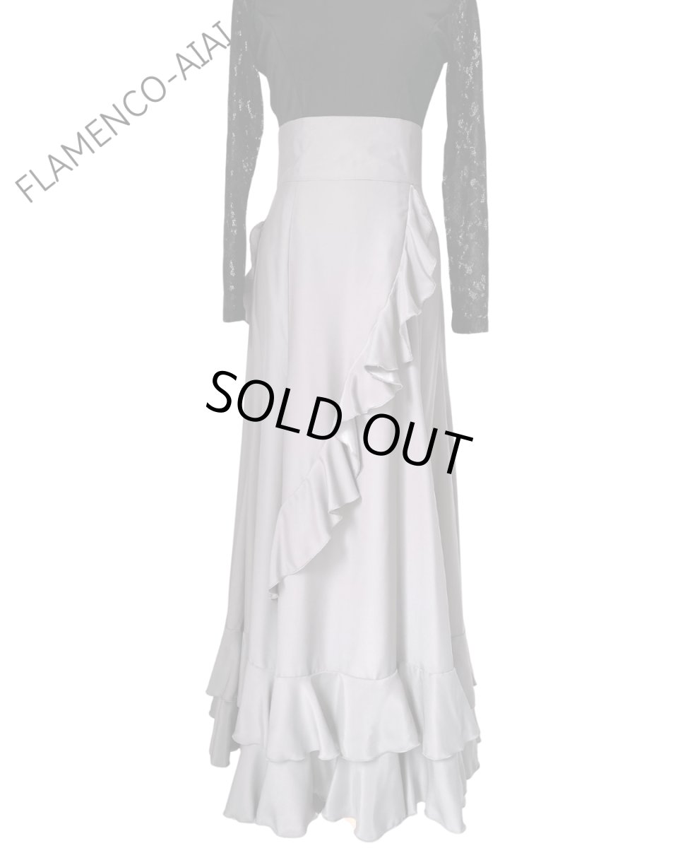 画像5: ハイウエストファルダ、斜めフリル２本、裾フリル2段 (5)