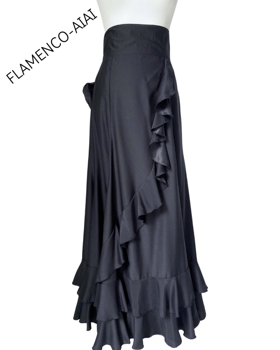 画像7: ハイウエストファルダ、斜めフリル２本、裾フリル2段 (7)