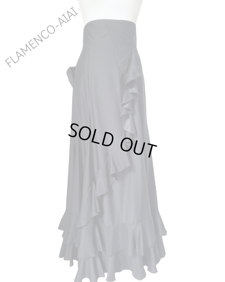 画像7: ハイウエストファルダ、斜めフリル２本、裾フリル2段 (7)