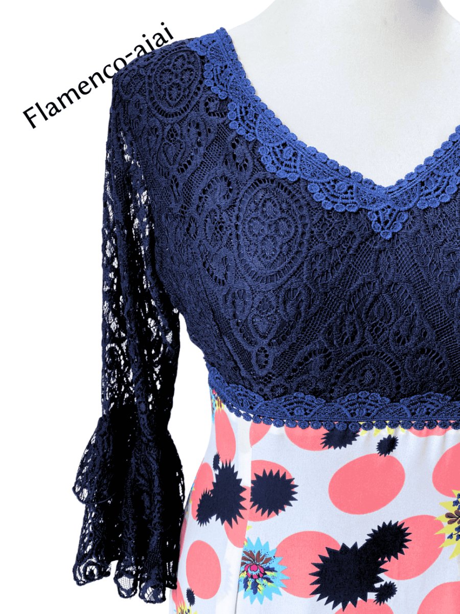 画像7: フラメンコドレス、Mサイズ (7)