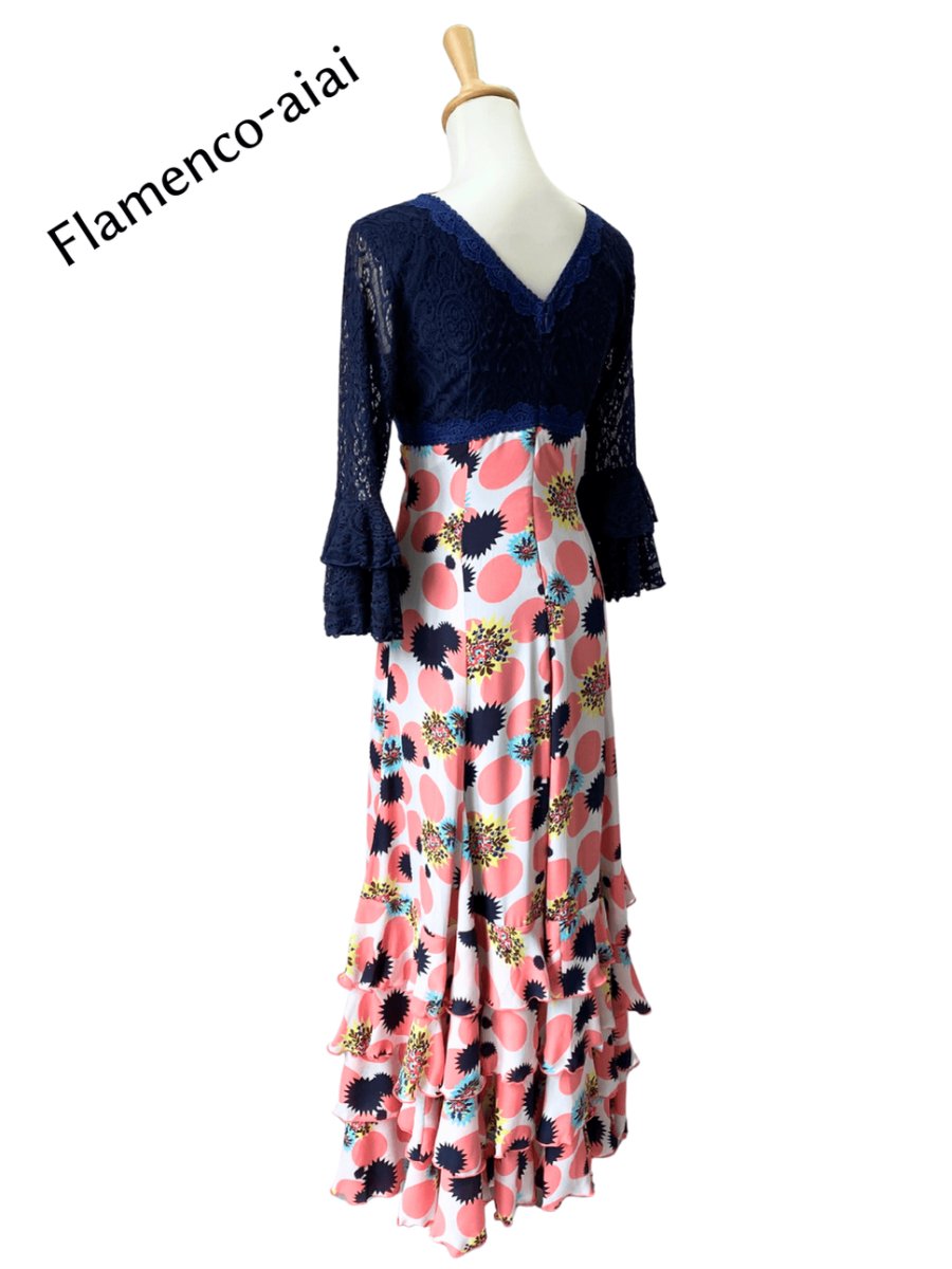 画像3: フラメンコドレス、Mサイズ (3)