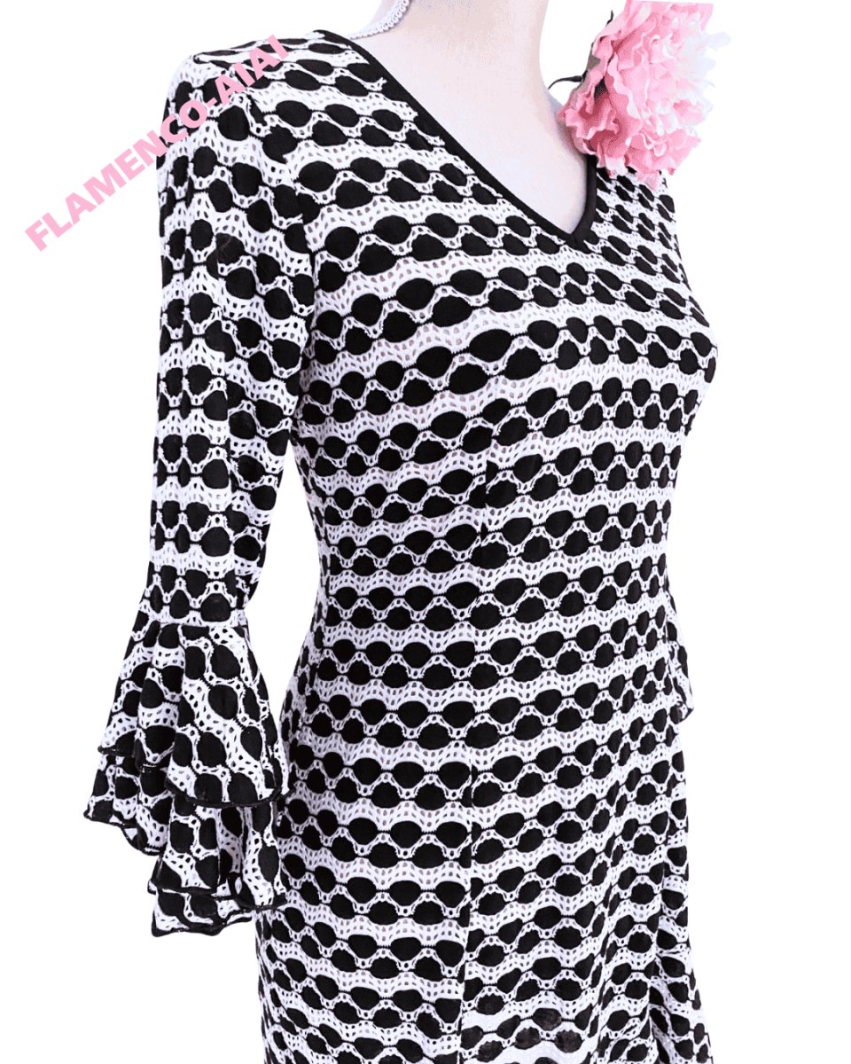 画像4: チュニック、ニットレース、モノトーン (4)