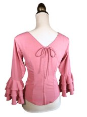 画像6: くすみピンク🌸フロントフリル、フリル3段 (6)